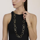 Kidult Collana con maglie dorate rotonde Style 62 - 851136