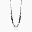 Kidult Collana uomo con catene ed ematite - 851150