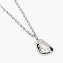 Kidult Girocollo in acciaio con catena rolò e pendente fancy con cristalli - 851186