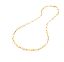 Collana Giovanni Raspini maglia ovale martellata, in argento dorato - 8560/60