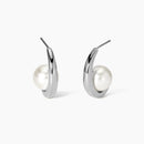 Kidult Orecchini semicerchio con perle conchiglia, Style 09 - 861052