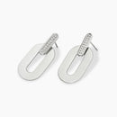 Kidult Orecchini pendenti in acciaio con cristalli Style 09 - 861058