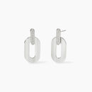 Kidult Orecchini pendenti in acciaio con cristalli Style 09 - 861058