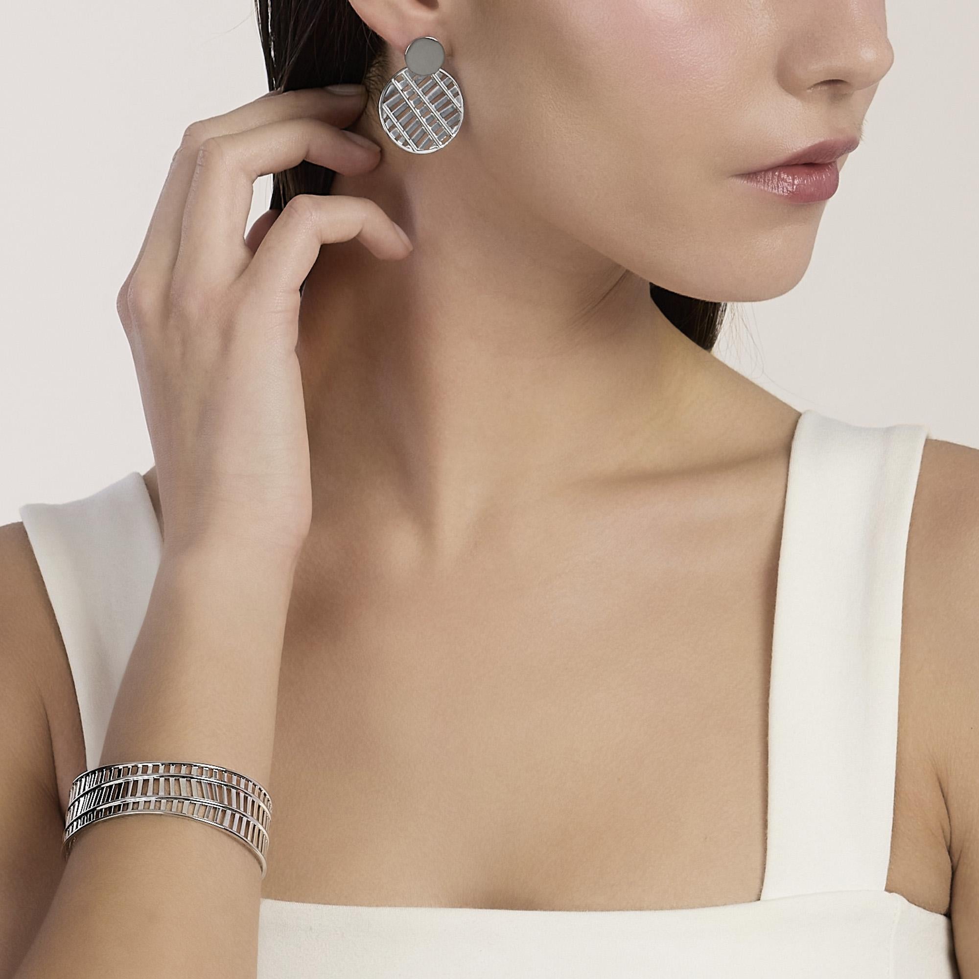 Kidult Orecchini tondi con pendente cerchio Style 74 - 861123