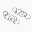 Kidult Orecchini pendenti in acciaio martellato Style 62 - 861141