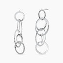 Kidult Orecchini pendenti in acciaio martellato Style 62 - 861141