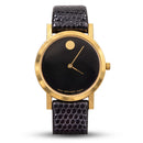 Orologio Movado Museum Donna — Dorato 24 mm — Quarzo, quadrante Museum Dial — NOS - 87.A1.0832
