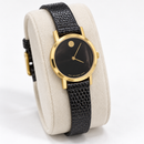Orologio Movado Museum Donna — Dorato 24 mm — Quarzo, quadrante Museum Dial — NOS - 87.A1.0832