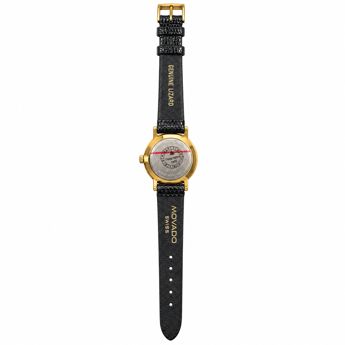 Orologio Movado Museum Donna — Dorato 24 mm — Quarzo, quadrante Museum Dial — NOS - 87.A1.0832