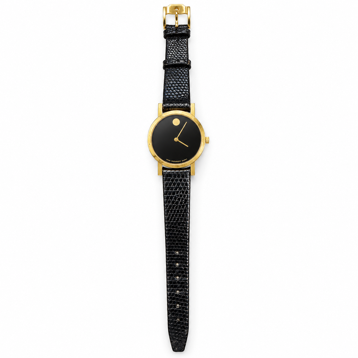 Orologio Movado Museum Donna — Dorato 24 mm — Quarzo, quadrante Museum Dial — NOS - 87.A1.0832