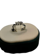 Anello Trilogy oro bianco diamanti - AB16605B