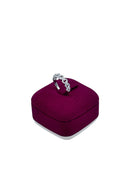 ANELLO a catena GIORGIO VISCONTI IN ORO BIANCO 18kt E DIAMANTI, 0.15ct - ABX17597