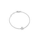 LE BRICIOLE - BRACELET ENFANT EN OR BLANC ET PAVÉ DE DIAMANTS - LBB339