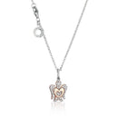 NECKLACE WITH SILVER ANGEL PENDANT - GIA334