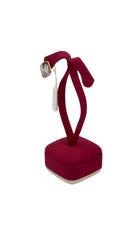 LUCEDEIMIEIOCCHI Monorecchino quadrato cammeo naturale in argento dorato e faraglioni di Capri - LDMO 804 OR