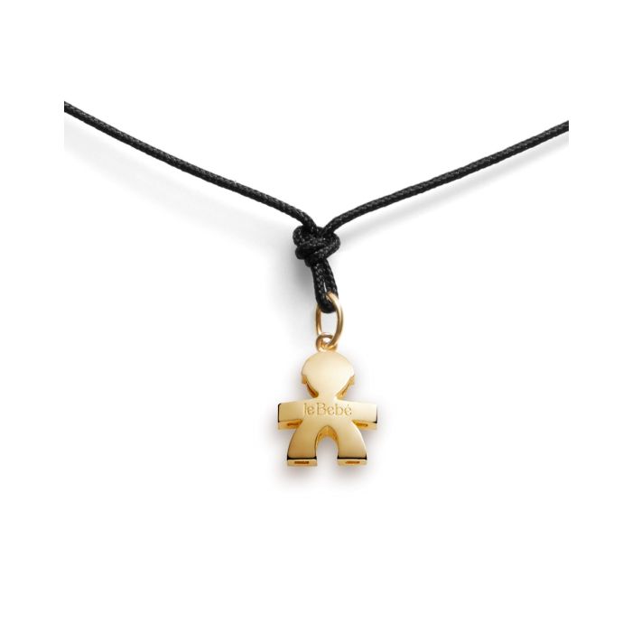 I TESORINI PENDANT WITH CHILD SHAPE IN YELLOW GOLD - LBB912