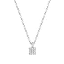 White gold and diamond necklace, 0.10ct - 380C01DW