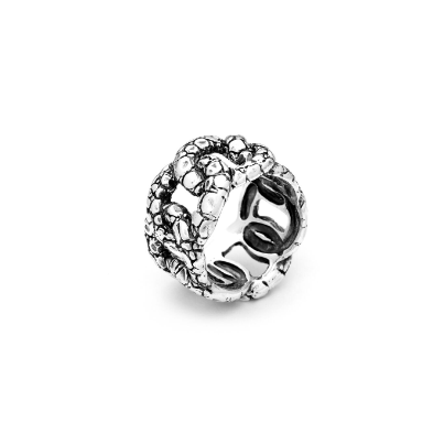 ANELLO in argento giovanni raspini fascia croco - 9259
