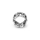 ANELLO in argento giovanni raspini fascia croco - 9259