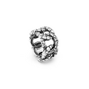 ANELLO in argento giovanni raspini fascia croco - 9259
