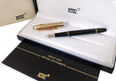 Montblanc Meisterstuck 163 Black | Gold Solitaire fountain pen - BX1052190