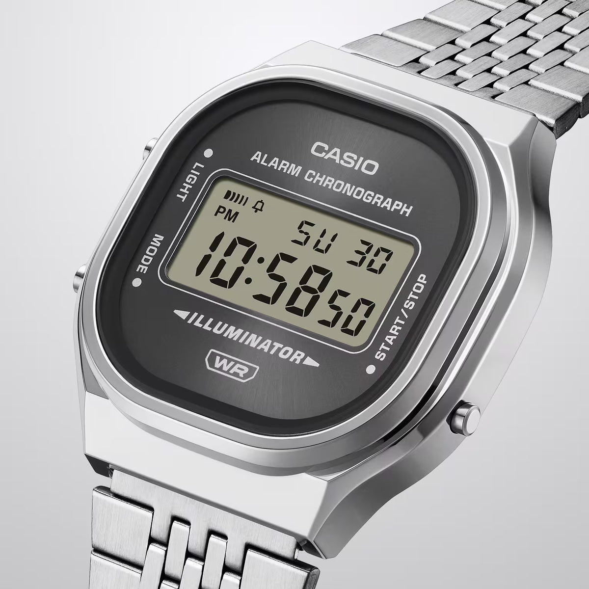 Orologio CASIO ANALOGICO DIGITALE, Edgy Collection, quadrante grigio scuro, 39mm - A140WE-8AEF