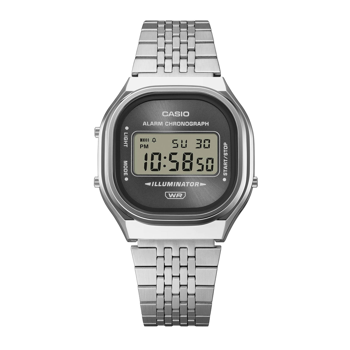 Orologio CASIO ANALOGICO DIGITALE, Edgy Collection, quadrante grigio scuro, 39mm - A140WE-8AEF