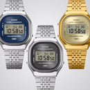 Orologio CASIO ANALOGICO DIGITALE, Edgy Collection, quadrante grigio scuro, 39mm - A140WE-8AEF