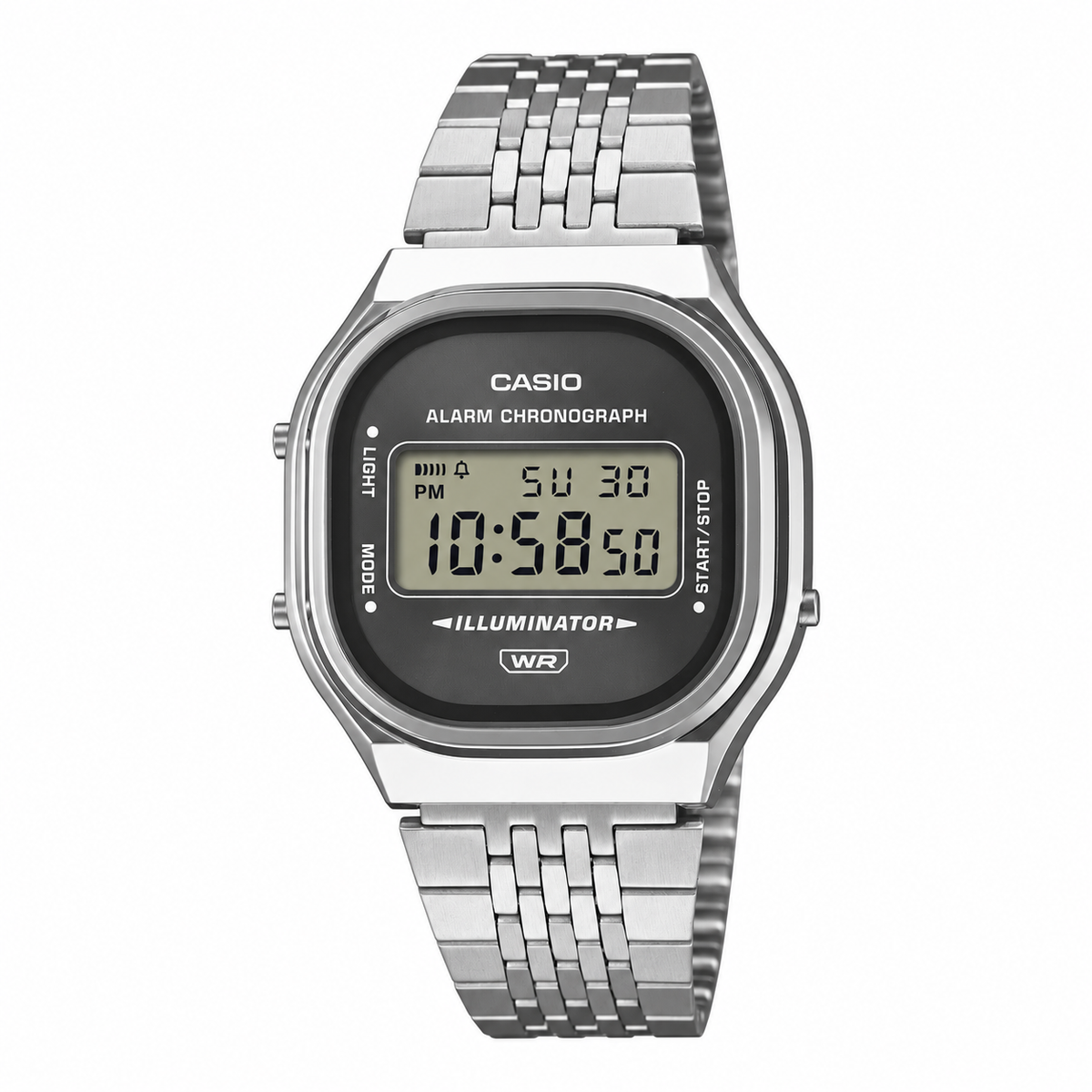 Orologio CASIO ANALOGICO DIGITALE, Edgy Collection, quadrante grigio scuro, 39mm - A140WE-8AEF