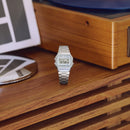Orologio Casio collezione Iconic, total silver, Genere Unisex, 37mm - A158WEA-7EF