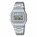 Orologio Casio collezione Iconic, total silver, Genere Unisex, 37mm - A158WEA-7EF
