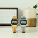 Casio Vintage Iconic Collection Uhr, Unisex, komplett aus Gold, analog/digital, 33 mm – A159WGEA-1EF