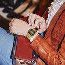 Casio Vintage Iconic Collection Uhr, Unisex, komplett aus Gold, analog/digital, 33 mm – A159WGEA-1EF