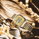 Casio Vintage Iconic Collection Uhr, Gold, 36 mm – A168WG-9EF