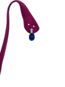 Diana - Orecchini in oro bianco 18kt, diamanti e zaffiri - OR D. M307-ZA