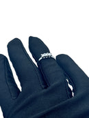 ANELLO TRILOGY GIORGIO VISCONTI IN ORO BIANCO 18kt E DIAMANTI, 0.27ct - AB12348B