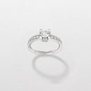 ANELLO SOLITARIO GIORGIO VISCONTI IN ORO BIANCO 18KT E DIAMANTE, 0.60ct - AB16968C