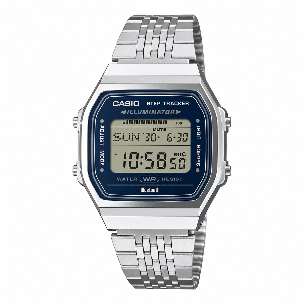 Orologio CASIO Iconic, ANALOGICO DIGITALE, quadrante BLU scuro, 42mm - ABL-100WE-2AEF