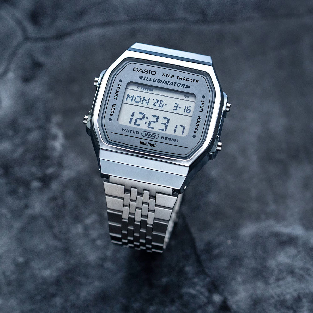 OROLOGIO CASIO UNISEX, digital watch collezione ICONIC, 42mm - ABL-100WE-7AEF