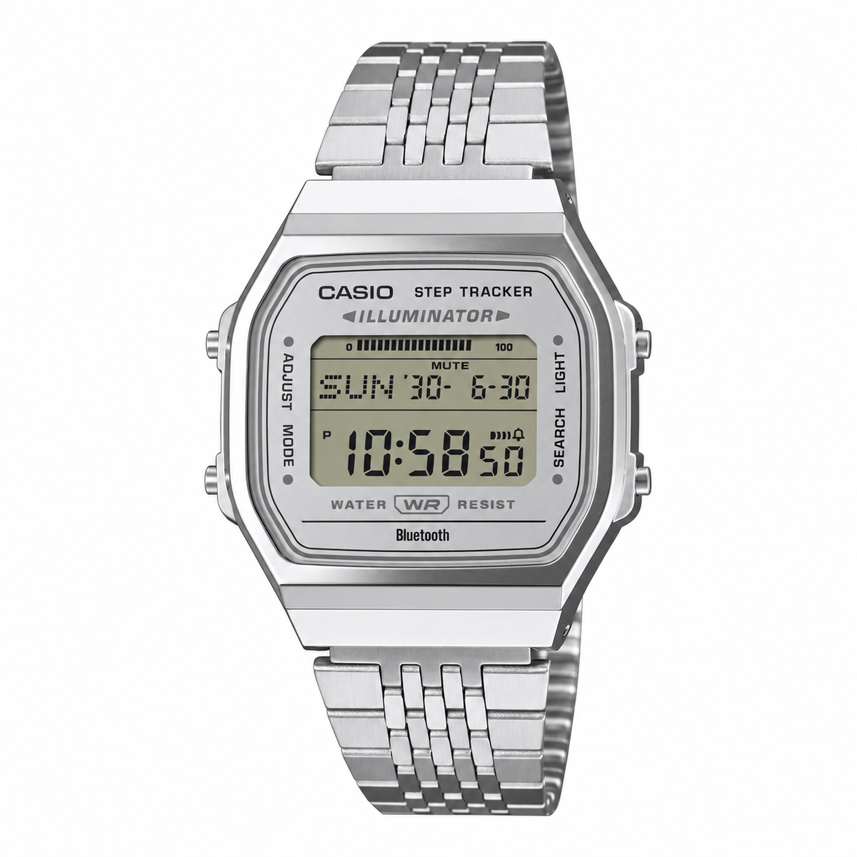 OROLOGIO CASIO UNISEX, digital watch collezione ICONIC, 42mm - ABL-100WE-7AEF