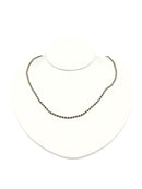 Collana Spadarella, da uomo, in argento e pietre color oro - SPGR192