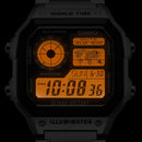 Casio Timeless Collection Analog-Digital World Time Watch, 42mm - AE-1200WHD-1AVEF