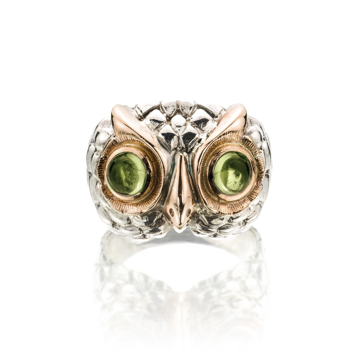 Anello De Nobili Civetta new verde peridoto - AN317-Ver