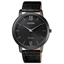 Orologio Citizen Ecodrive, collezione Stiletto, total black, 39mm - AR1135-36E