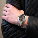 Orolgio Citizen Outdoor Crono, cronografo Eco-Drive quadrante nero, 43mm - AT2520-89E