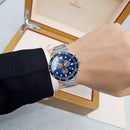 Orologio Citizen Sport Crono, Eco-Drive quadrante blu, 43mm - 	AT2560-84L