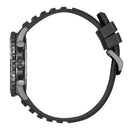 Orologio Citizen Sport, quadrante bianco e cinturino in caucciù, Crono Eco-Drive e tachimetro, 43mm - AT2565-05E