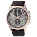 Orologio Citizen Cronografo radiocontrollato, qyuadrante antracite, 43mm - AT8113-12H