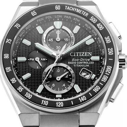 Orologio Citizen Radiocontrollato
AT8 Super Titanio, AUTOMATICO QUADRANTE NERO, 43mm - AT8390-55E