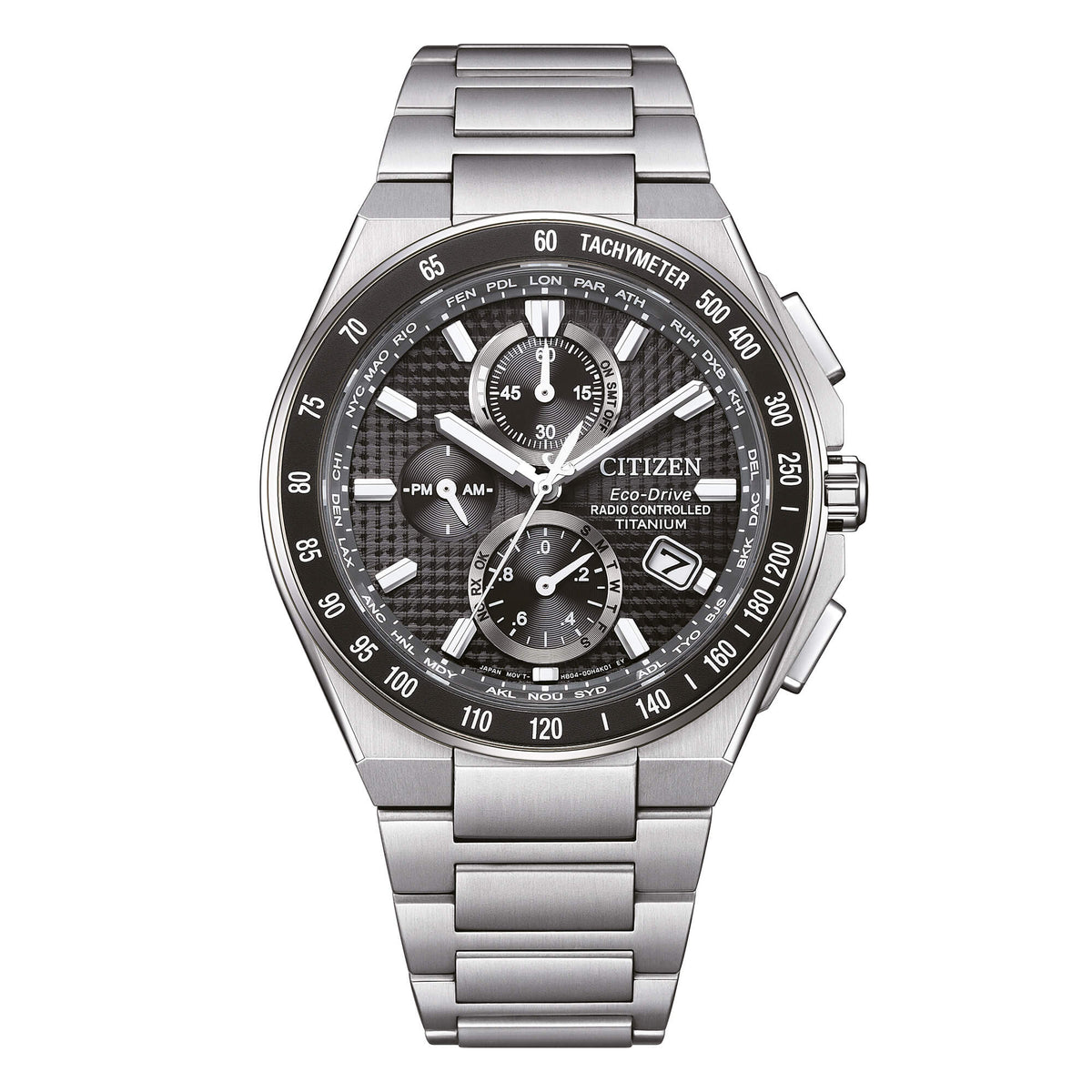 Orologio Citizen Radiocontrollato
AT8 Super Titanio, AUTOMATICO QUADRANTE NERO, 43mm - AT8390-55E